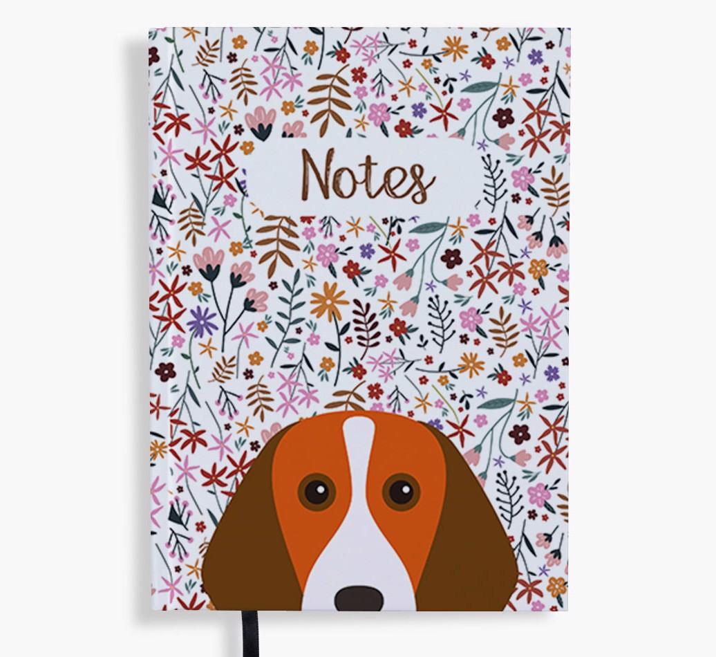 Floral Notes: Personalised {breedFullName} Notebook