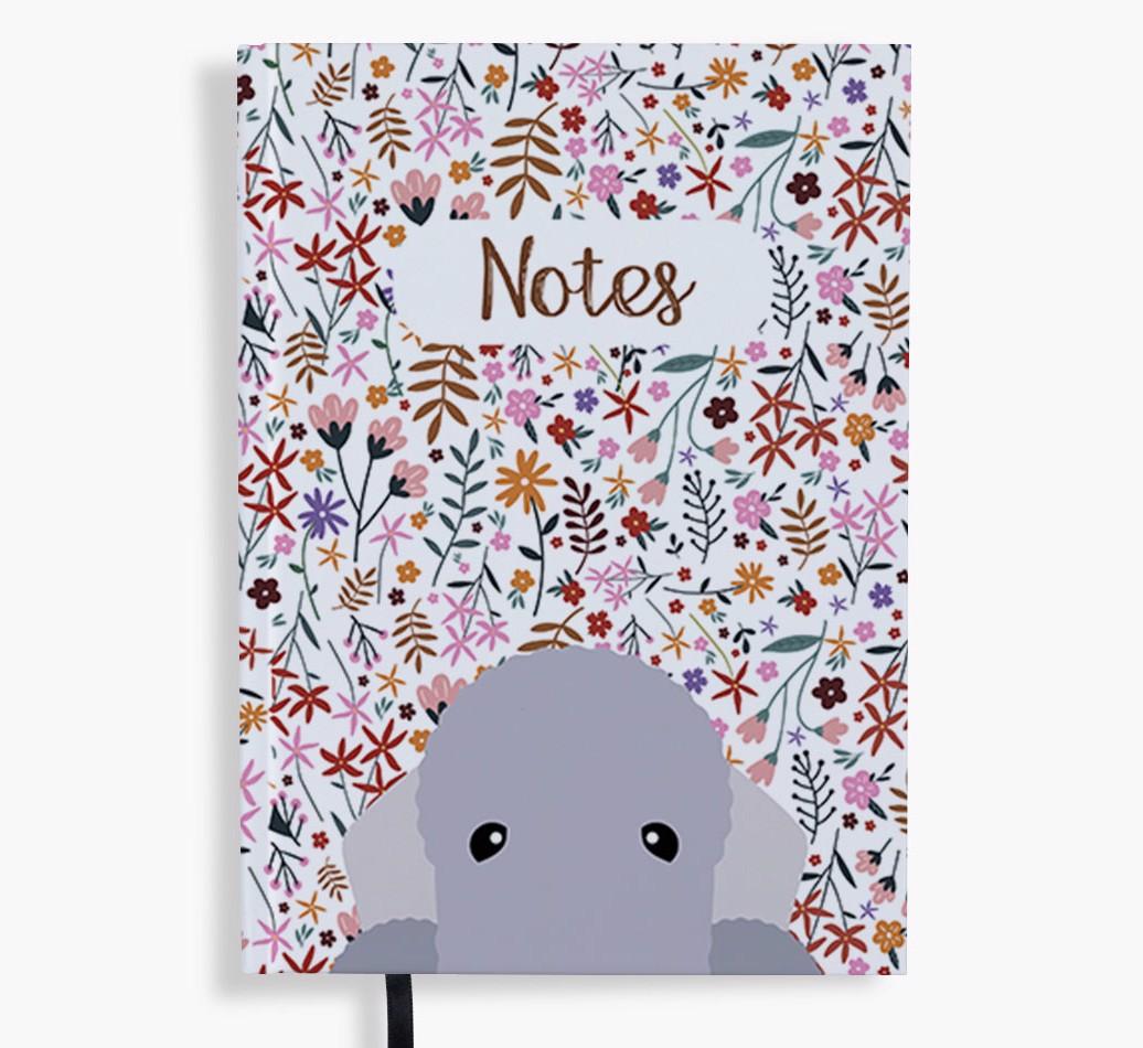 Floral Notes: Personalised {breedFullName} Notebook