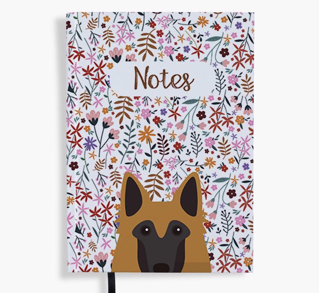 Floral Notes: Personalised {breedFullName} Notebook