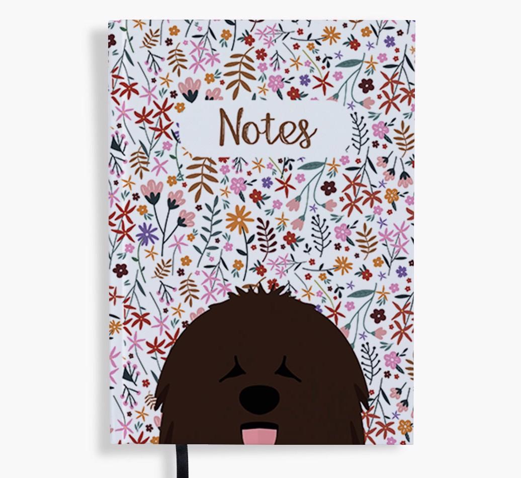 Floral Notes: Personalised {breedFullName} Notebook