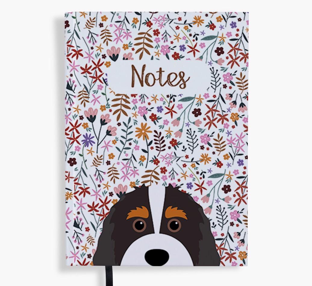 Floral Notes: Personalised {breedFullName} Notebook