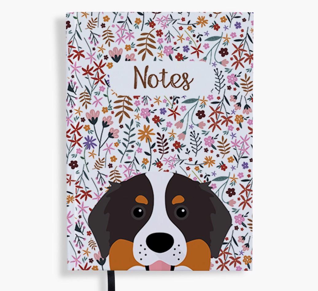 Floral Notes: Personalised {breedFullName} Notebook