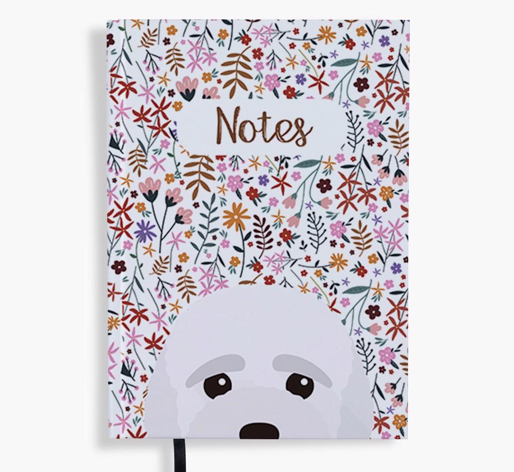 Floral Notes: Personalised {breedFullName} Notebook