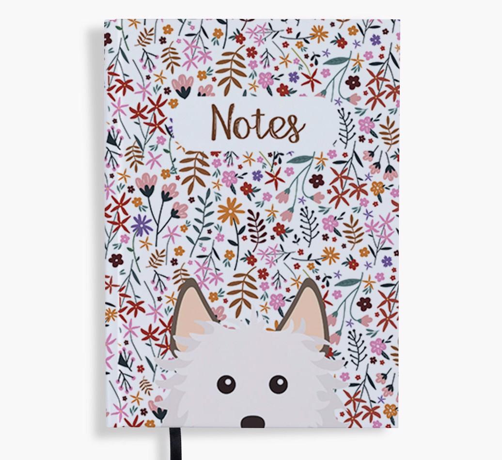 Floral Notes: Personalised {breedFullName} Notebook