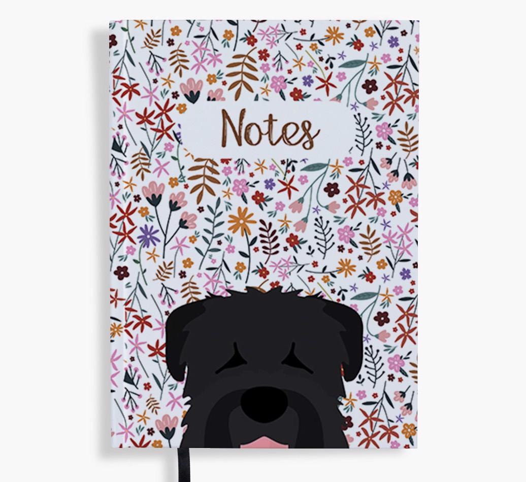 Floral Notes: Personalised {breedFullName} Notebook