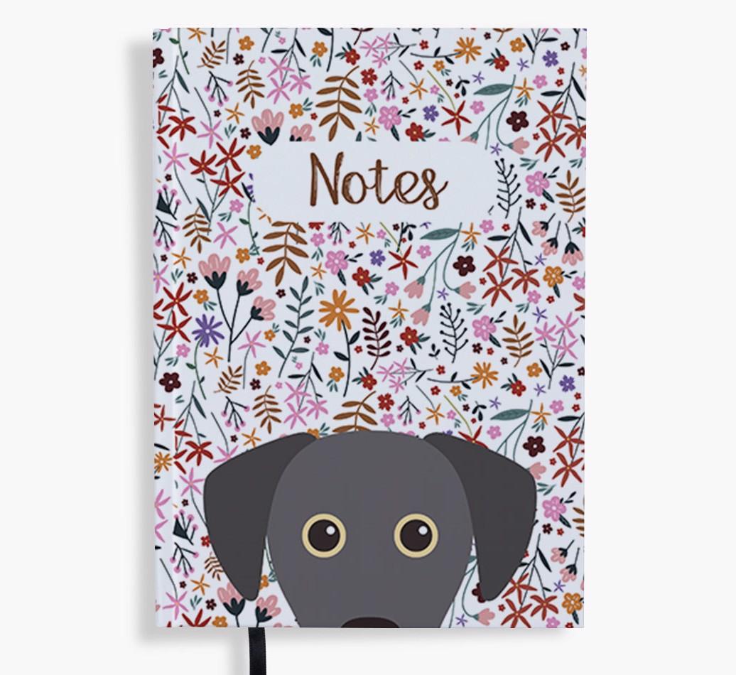 Floral Notes: Personalised {breedFullName} Notebook