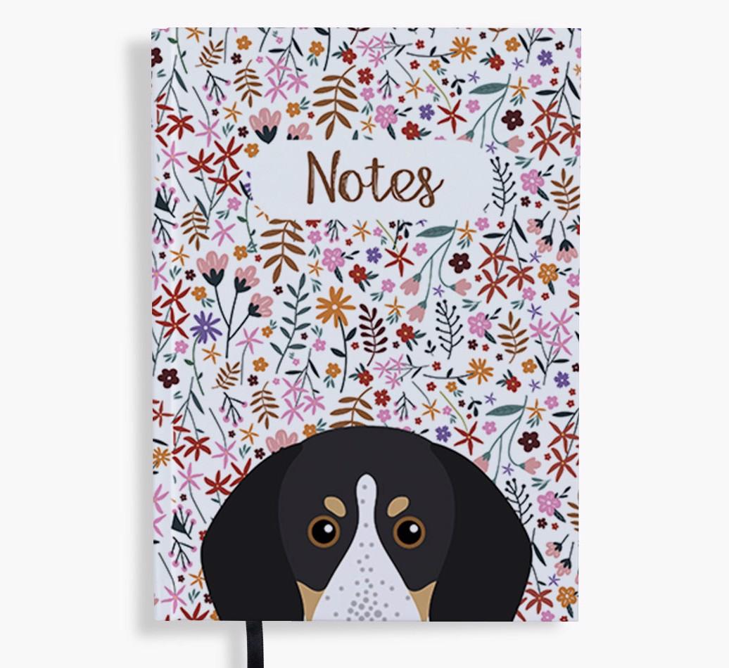 Floral Notes: Personalised {breedFullName} Notebook