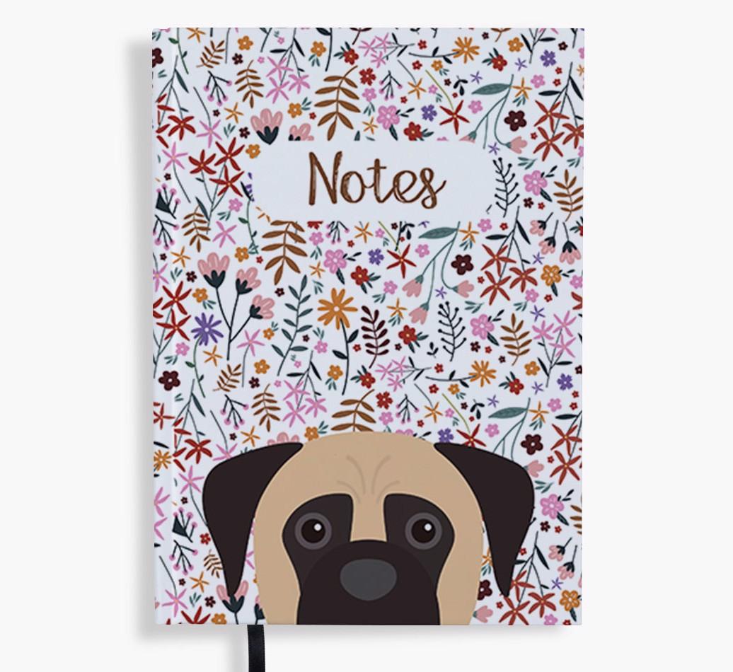 Floral Notes: Personalised {breedFullName} Notebook