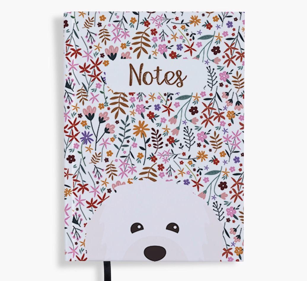 Floral Notes: Personalised {breedFullName} Notebook
