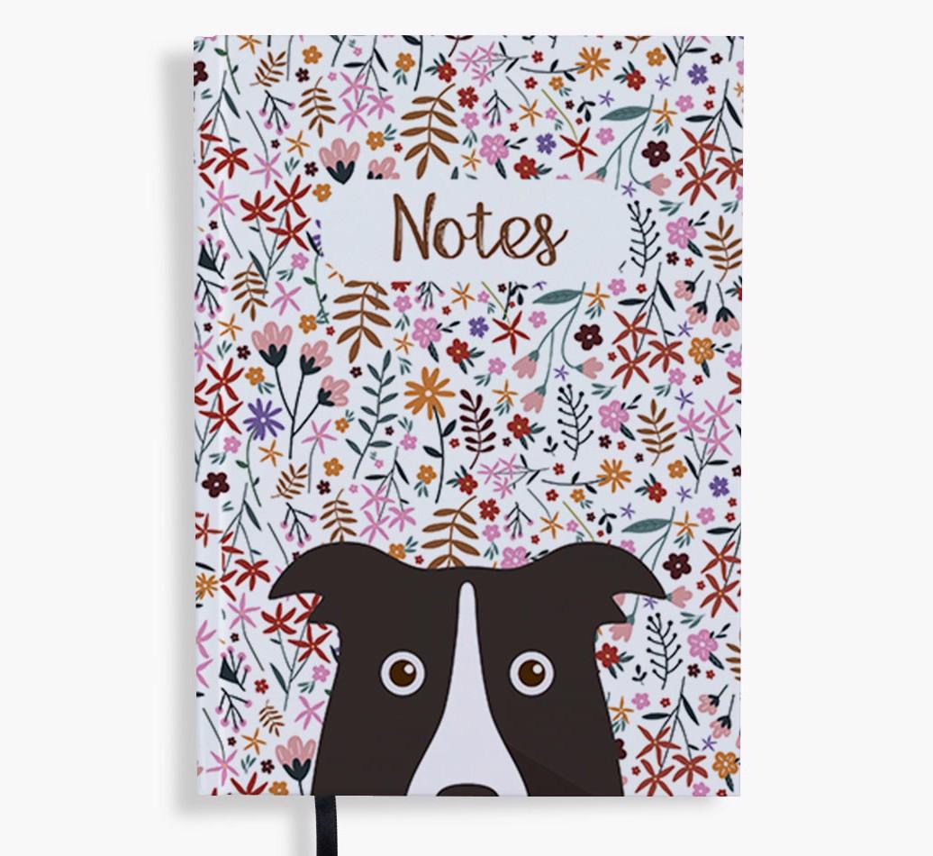 Floral Notes: Personalised {breedFullName} Notebook