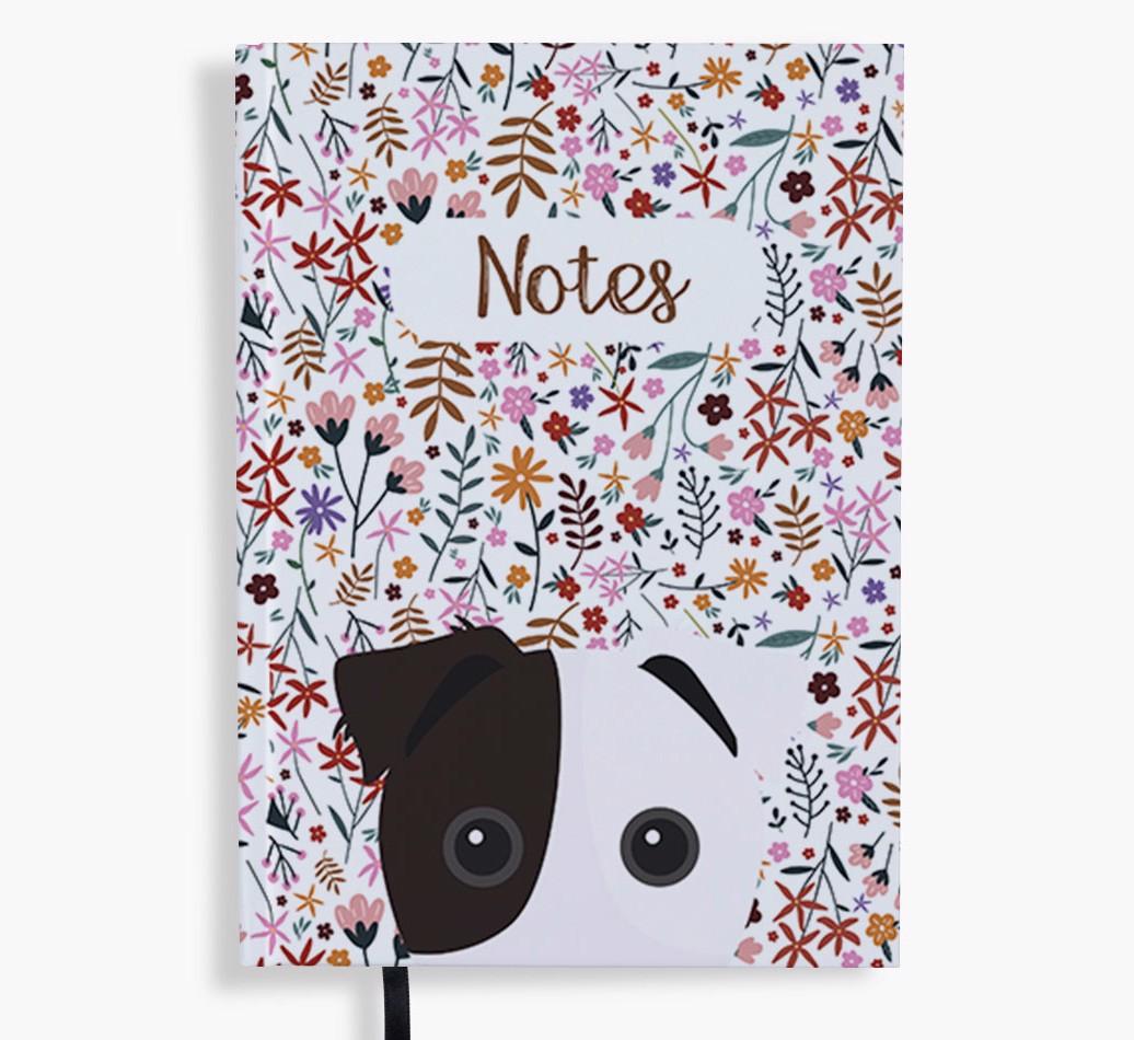Floral Notes: Personalised {breedFullName} Notebook
