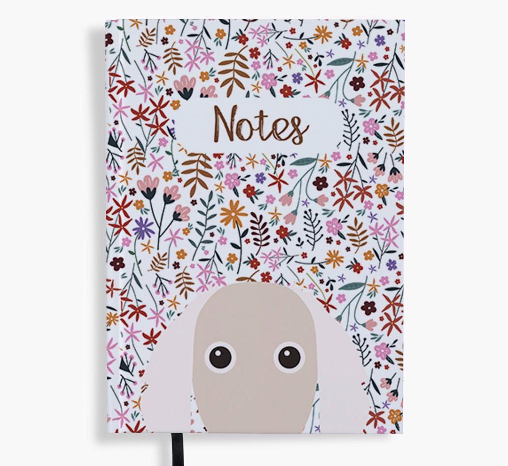Floral Notes: Personalised {breedFullName} Notebook