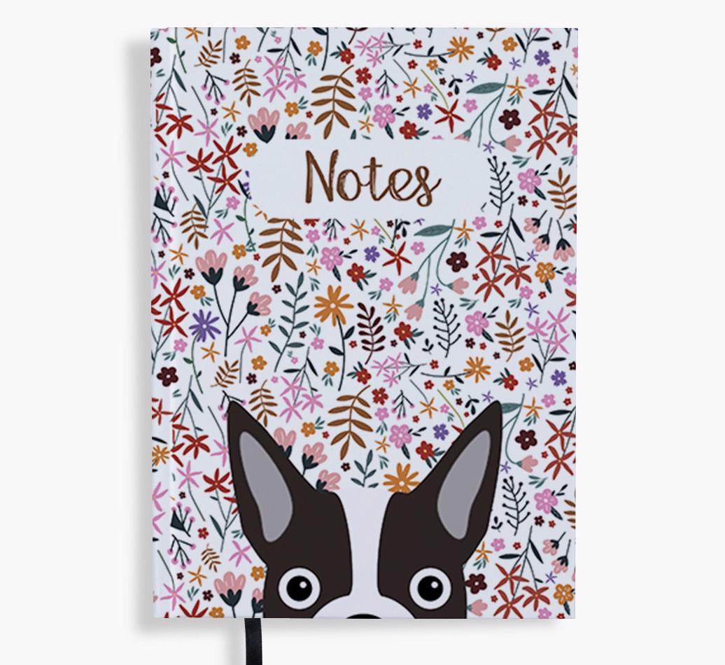Floral Notes: Personalised {breedFullName} Notebook