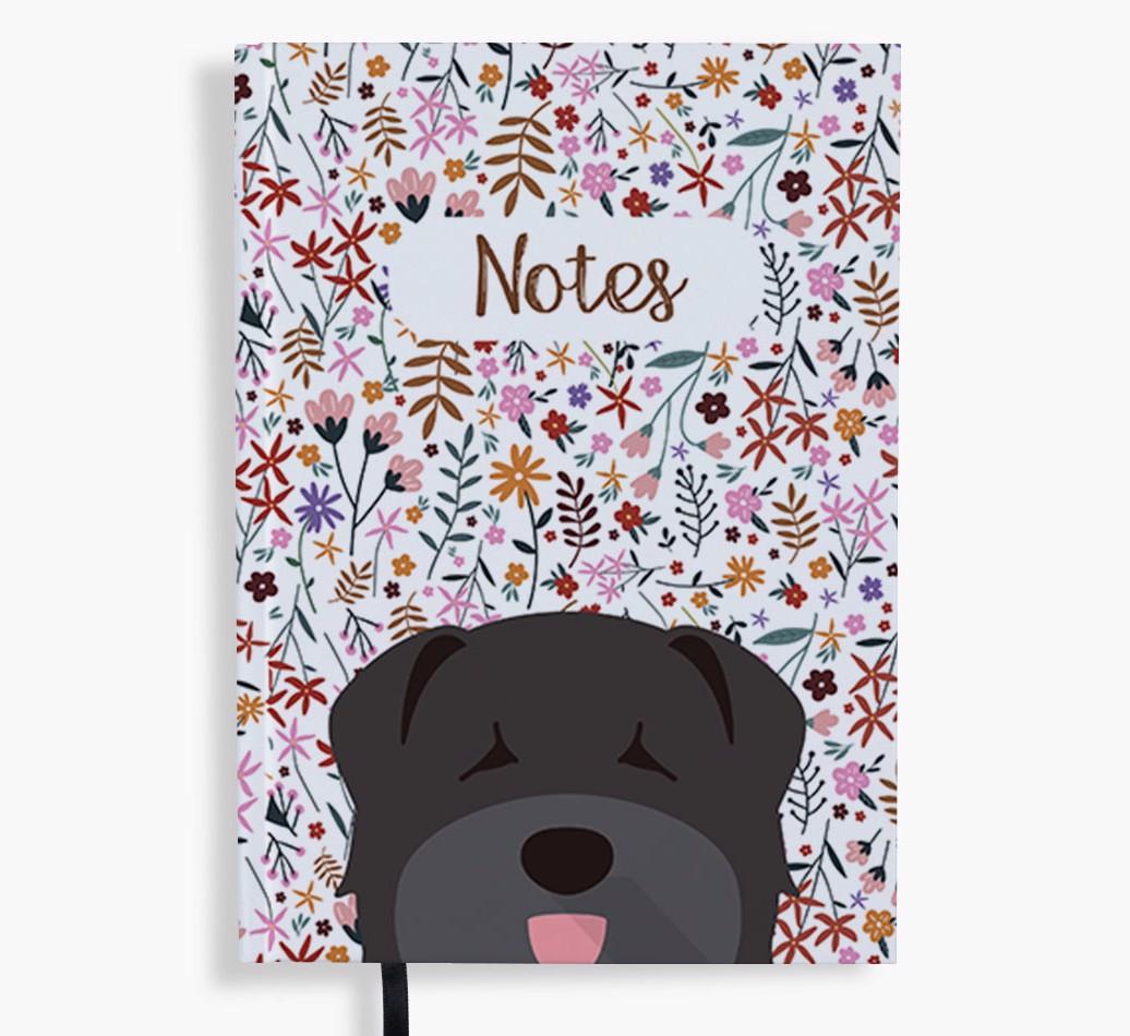 Floral Notes: Personalised {breedFullName} Notebook