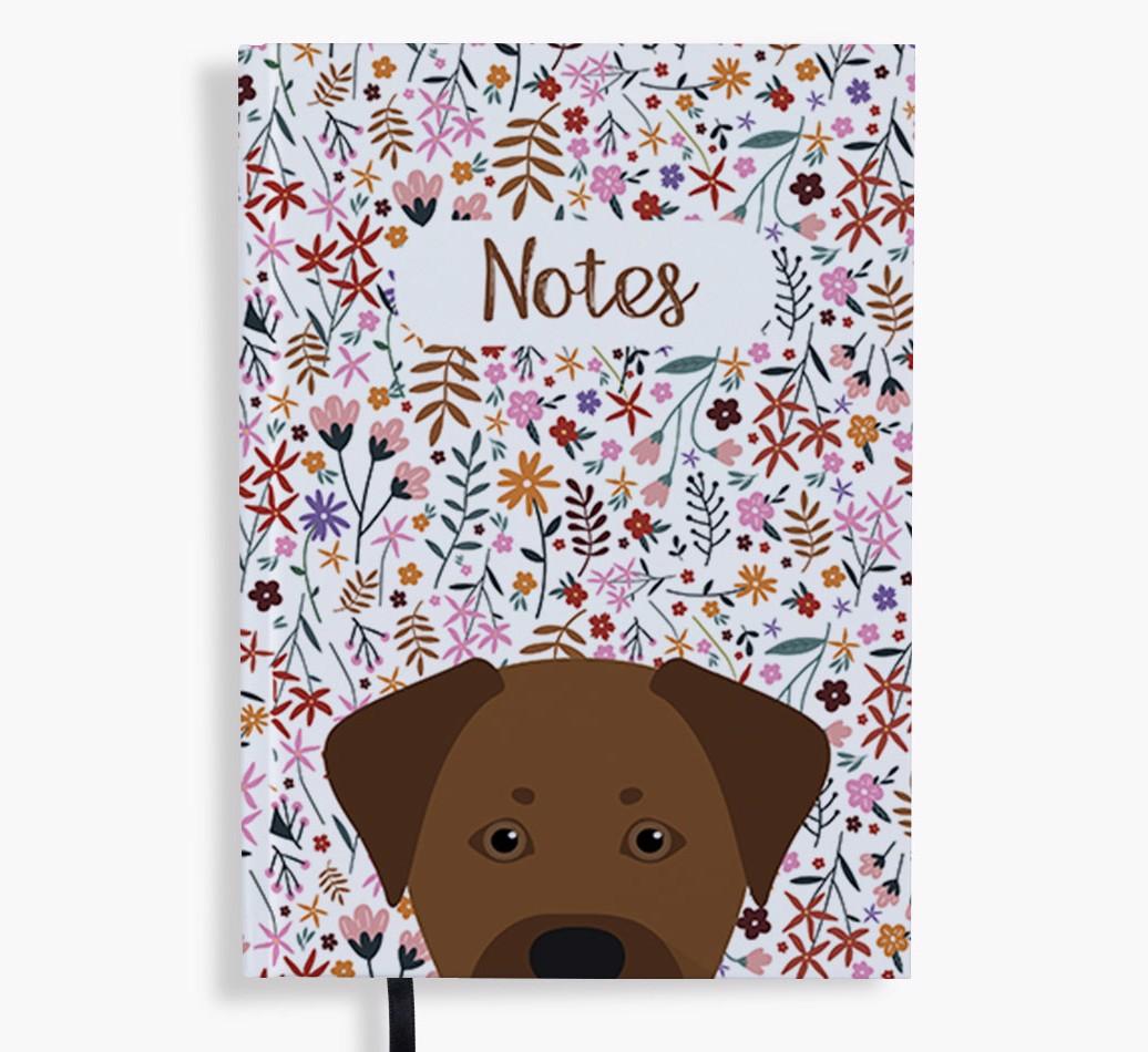 Floral Notes: Personalised {breedFullName} Notebook