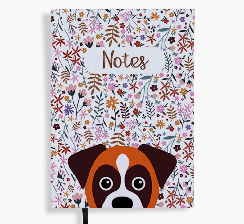 Floral Notes: Personalised {breedFullName} Notebook