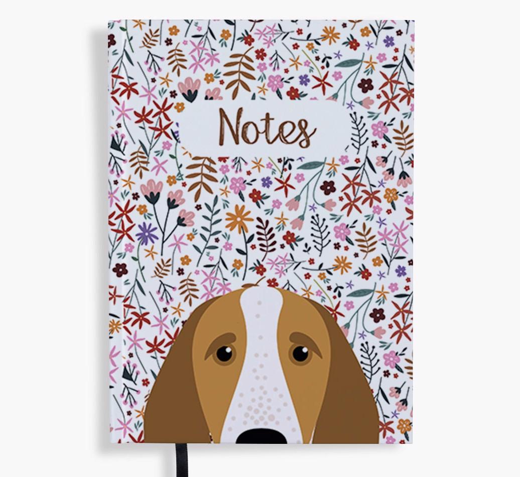 Floral Notes: Personalised {breedFullName} Notebook