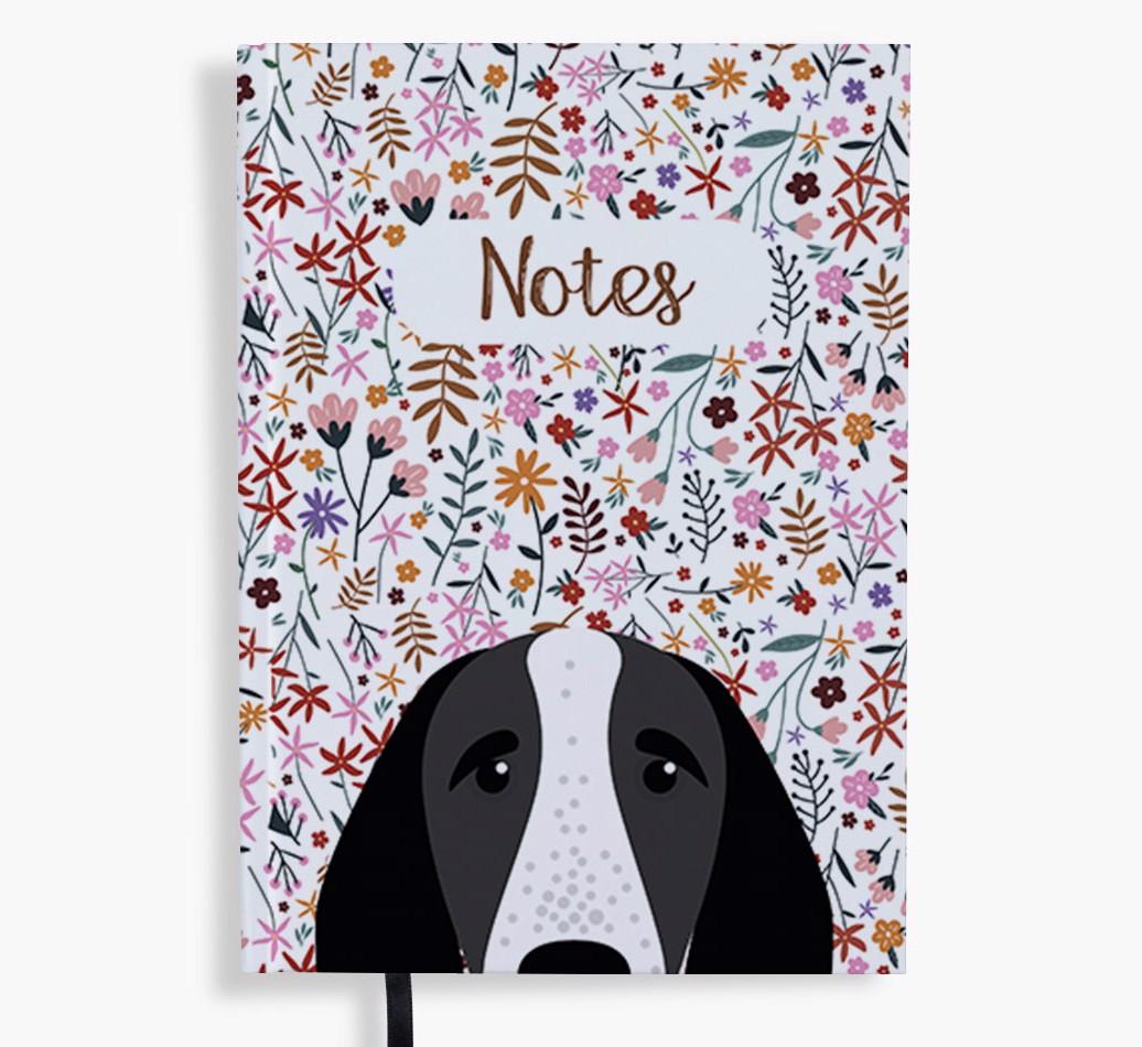 Floral Notes: Personalised {breedFullName} Notebook