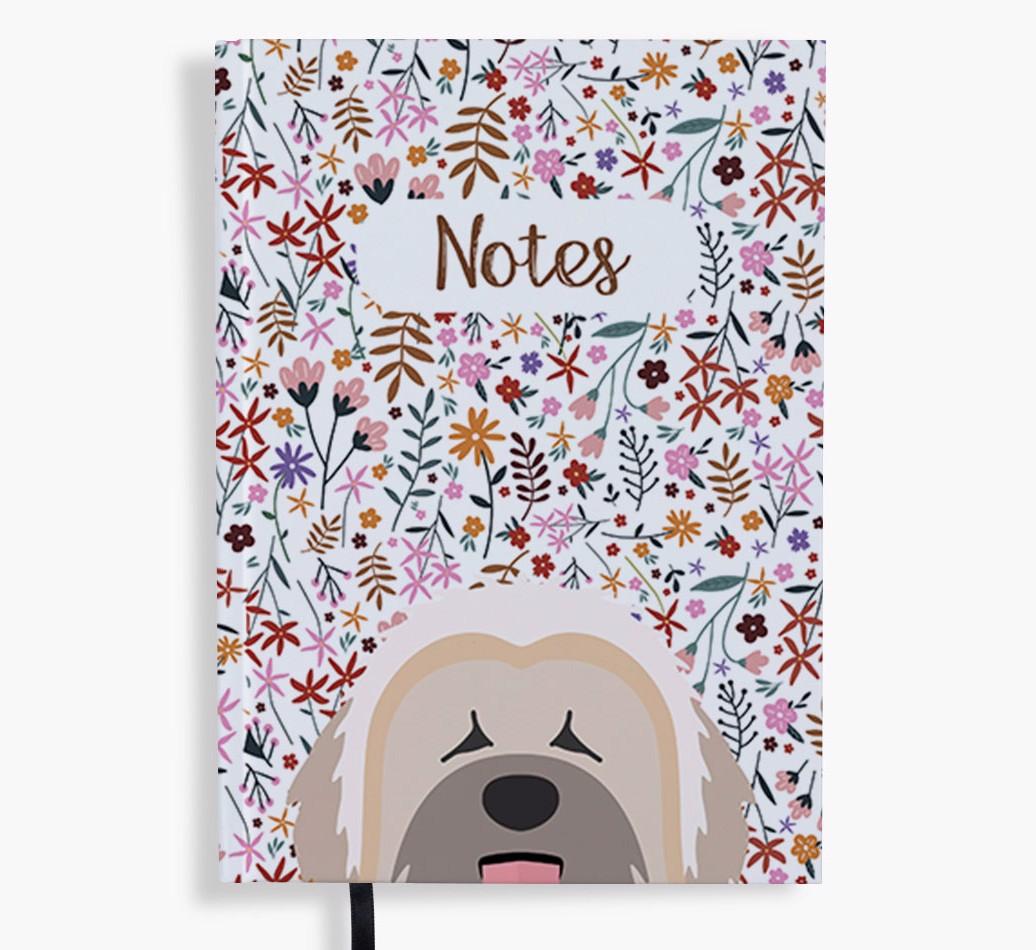 Floral Notes: Personalised {breedFullName} Notebook