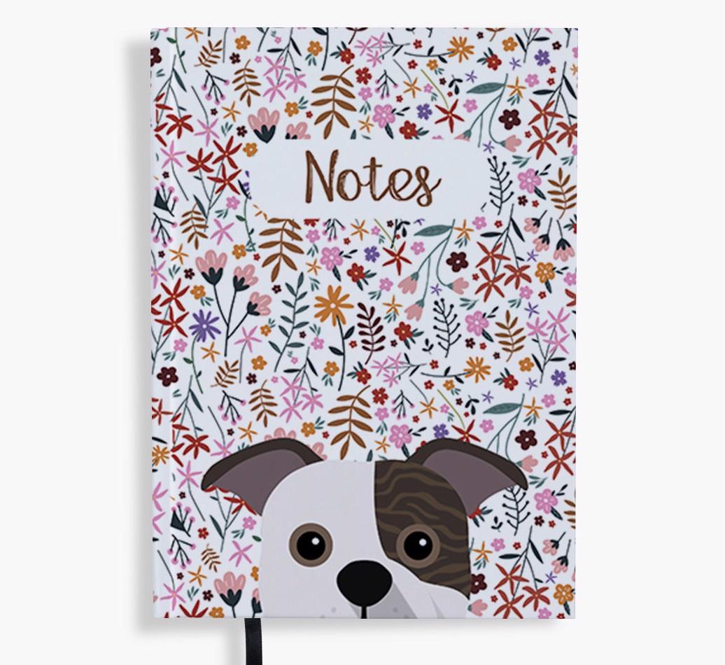 Floral Notes: Personalised {breedFullName} Notebook