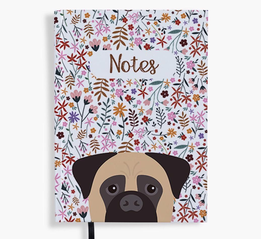 Floral Notes: Personalised {breedFullName} Notebook