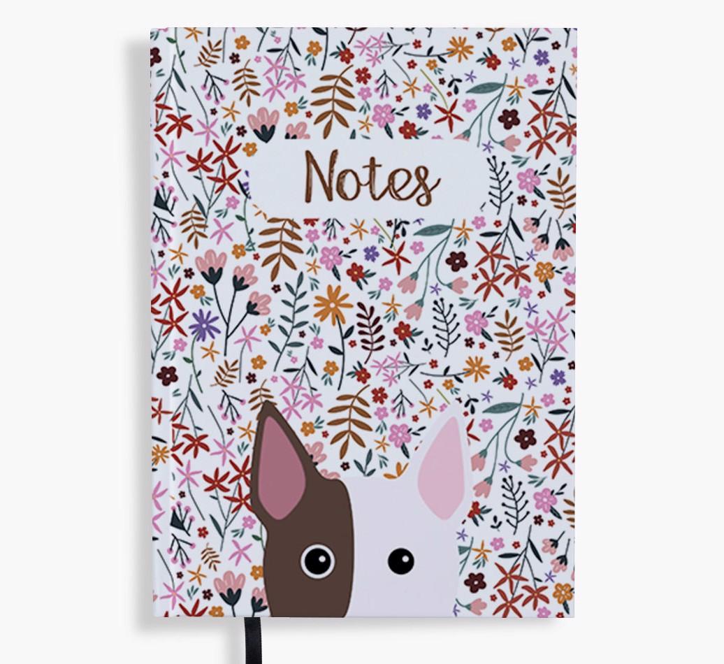 Floral Notes: Personalised {breedFullName} Notebook