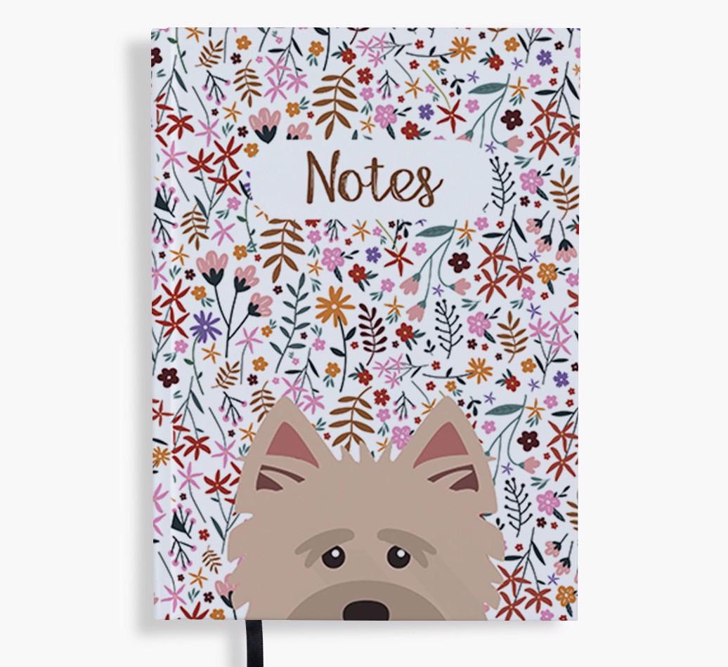 Floral Notes: Personalised {breedFullName} Notebook