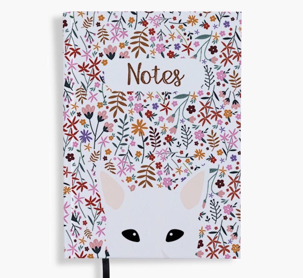 Floral Notes: Personalised {breedFullName} Notebook