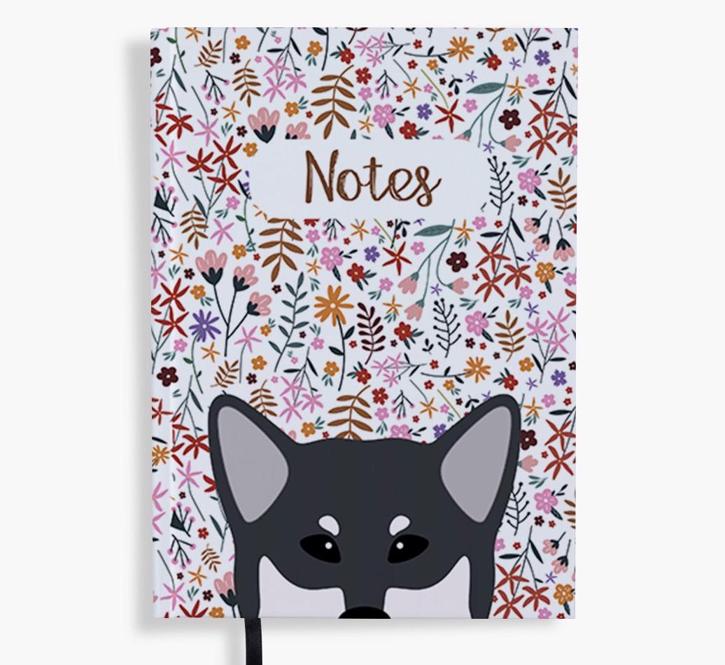 Floral Notes: Personalised {breedFullName} Notebook