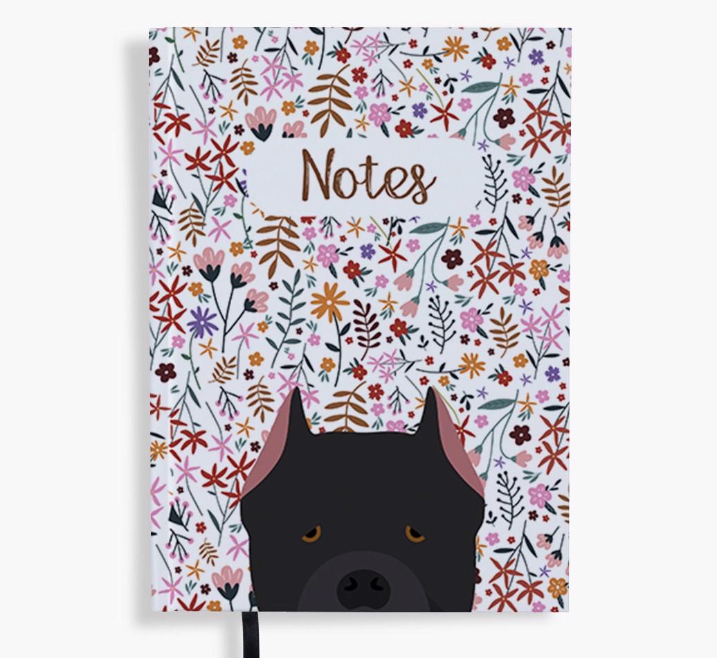 Floral Notes: Personalised {breedFullName} Notebook