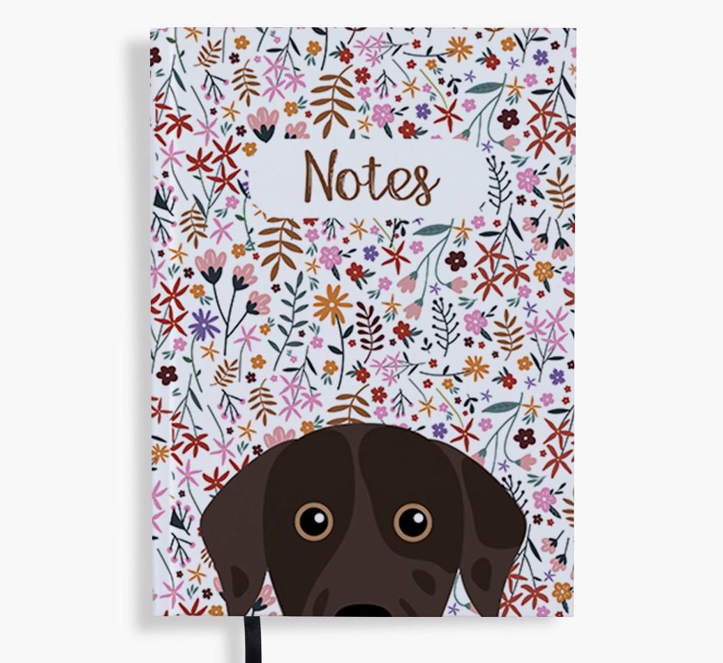 Floral Notes: Personalised {breedFullName} Notebook