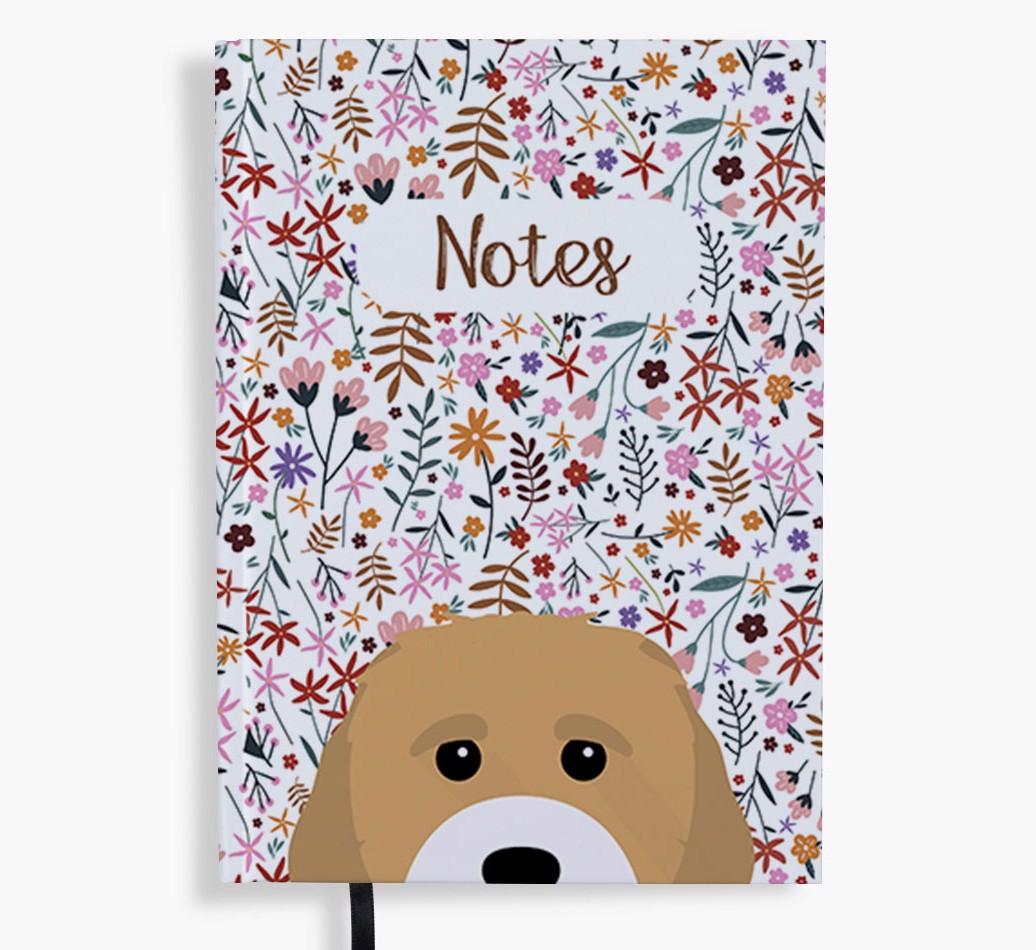 Floral Notes: Personalised {breedFullName} Notebook