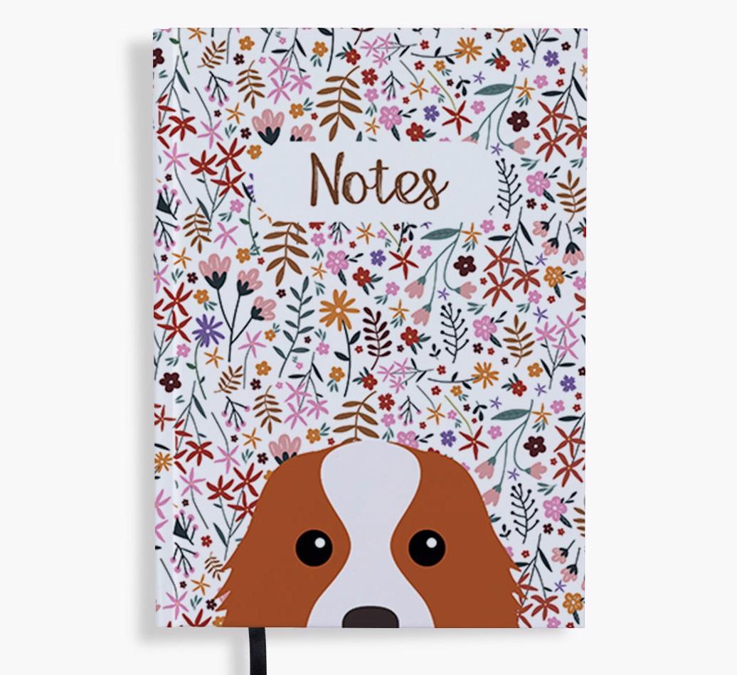 Floral Notes: Personalised {breedFullName} Notebook