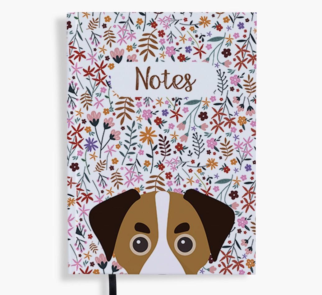 Floral Notes: Personalised {breedFullName} Notebook