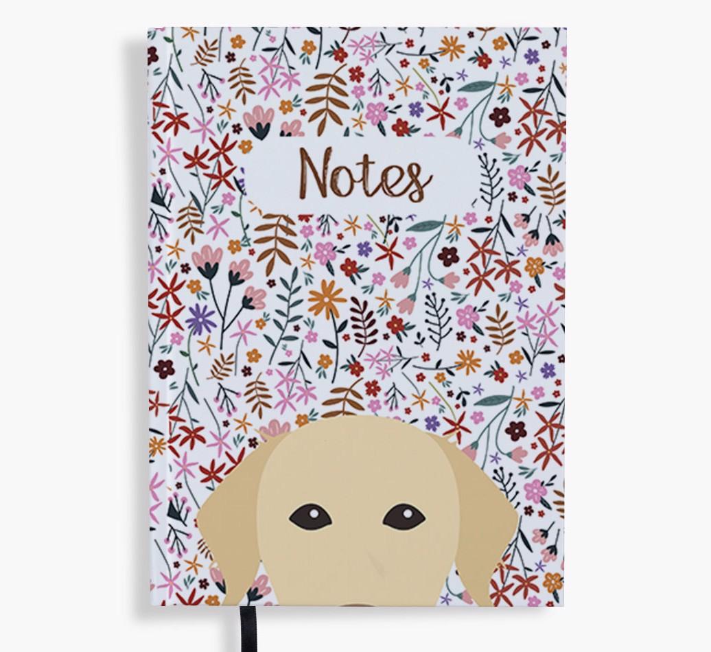 Floral Notes: Personalised {breedFullName} Notebook