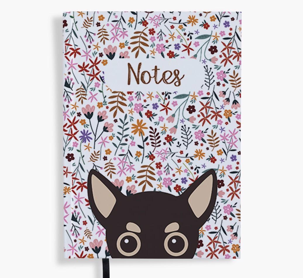 Floral Notes: Personalised {breedFullName} Notebook