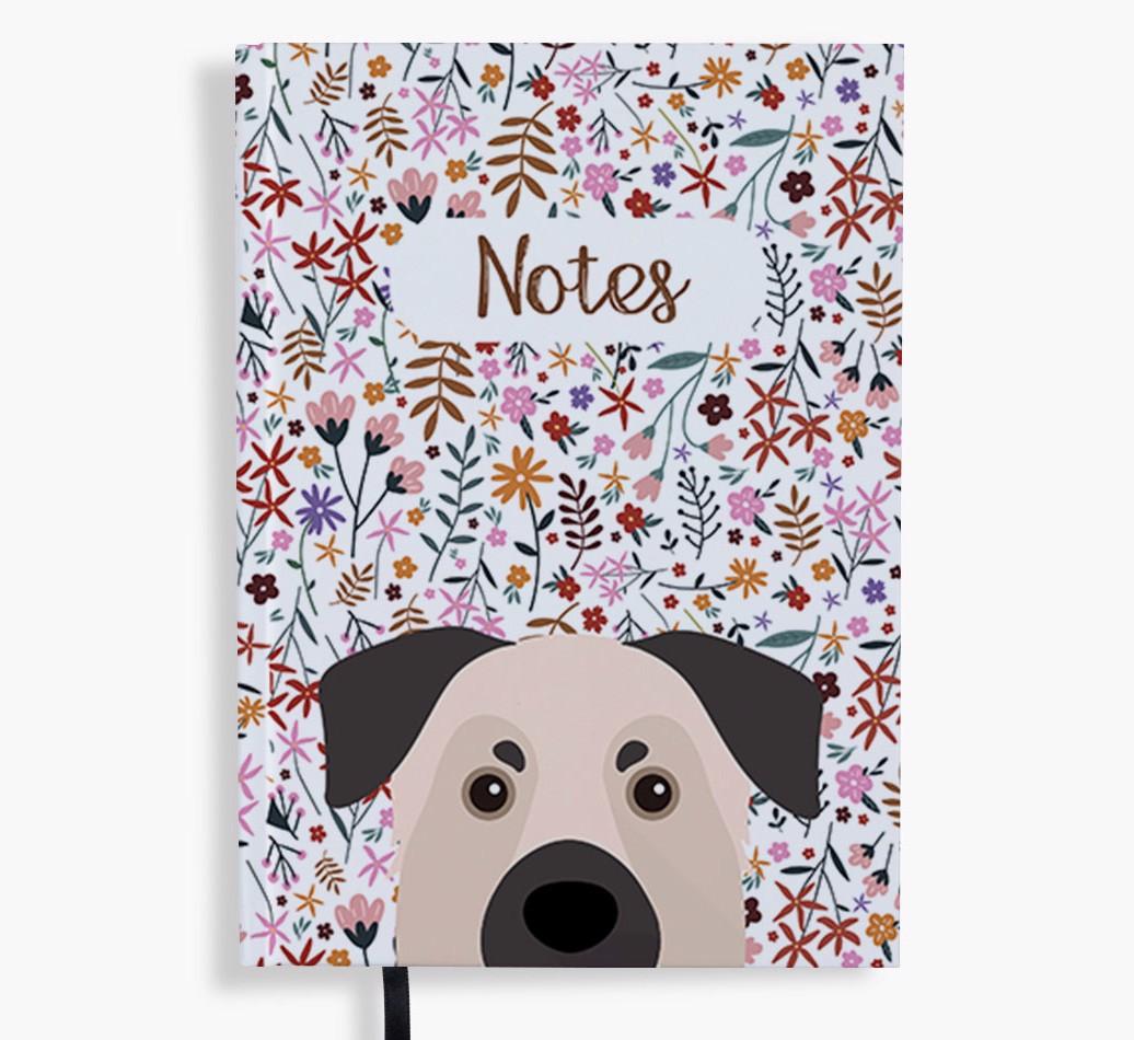 Floral Notes: Personalised {breedFullName} Notebook