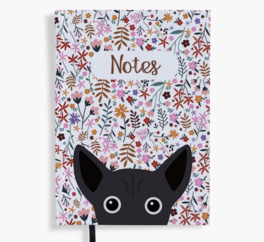 Floral Notes: Personalised {breedFullName} Notebook
