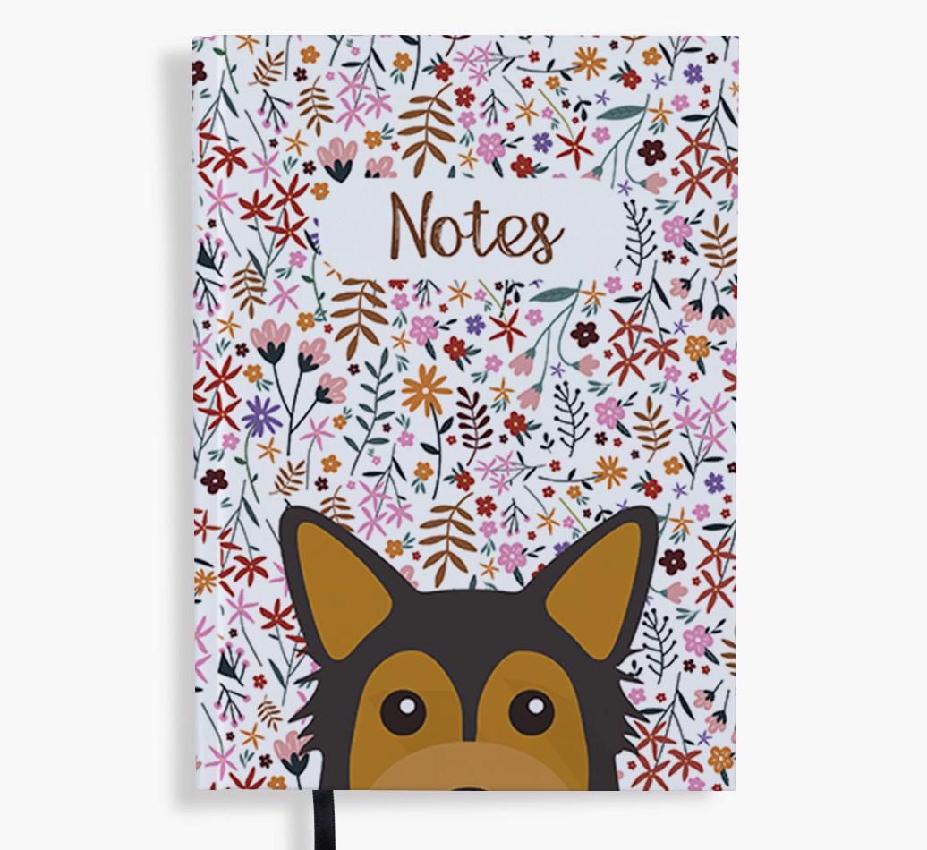 Floral Notes: Personalised {breedFullName} Notebook