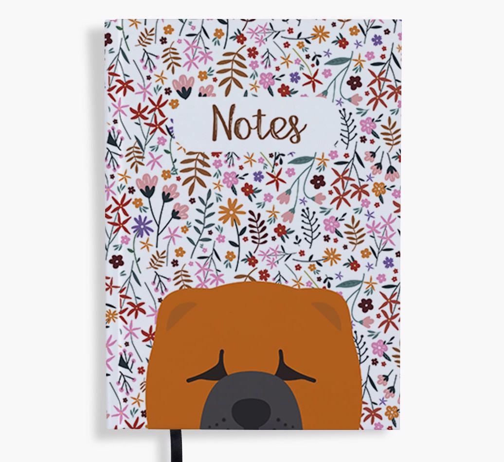 Floral Notes: Personalised {breedFullName} Notebook
