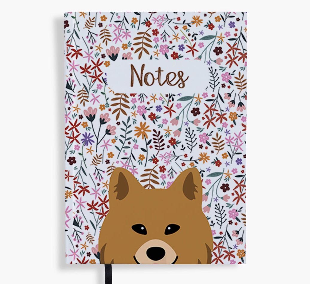 Floral Notes: Personalised {breedFullName} Notebook