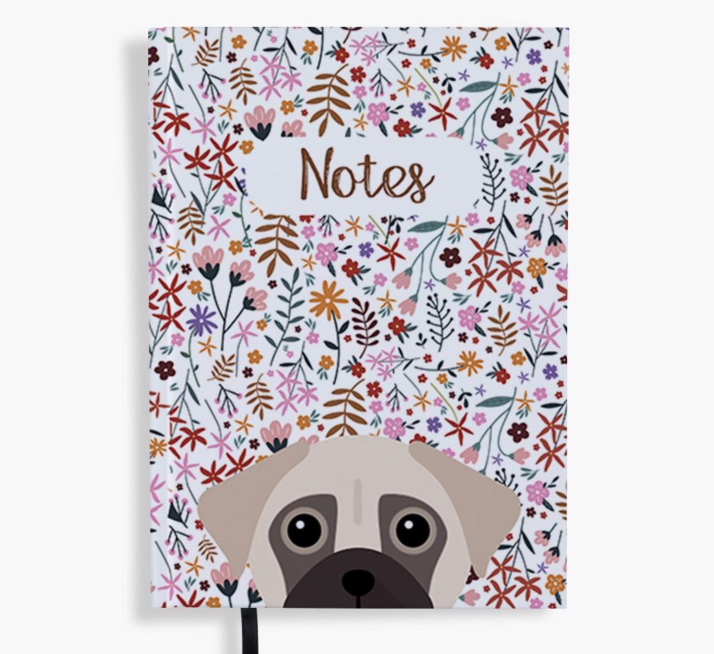 Floral Notes: Personalised {breedFullName} Notebook