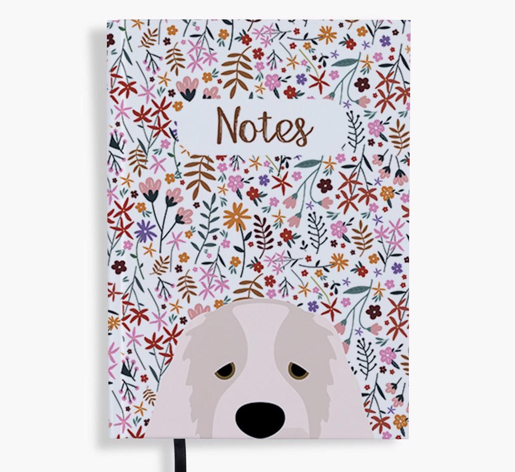 Floral Notes: Personalised {breedFullName} Notebook