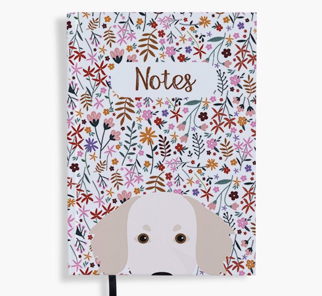 Floral Notes: Personalised {breedFullName} Notebook