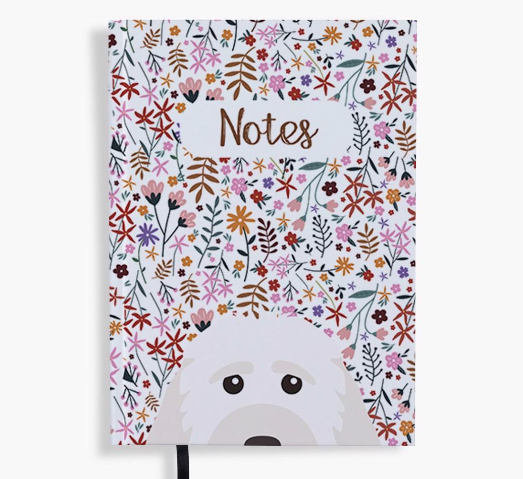 Floral Notes: Personalised {breedFullName} Notebook
