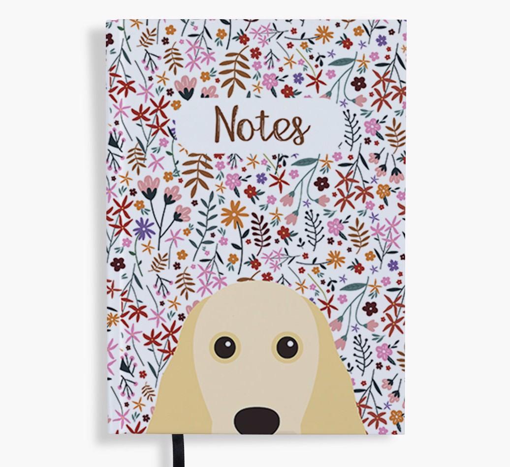 Floral Notes: Personalised {breedFullName} Notebook