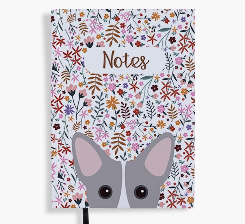 Floral Notes: Personalised {breedFullName} Notebook