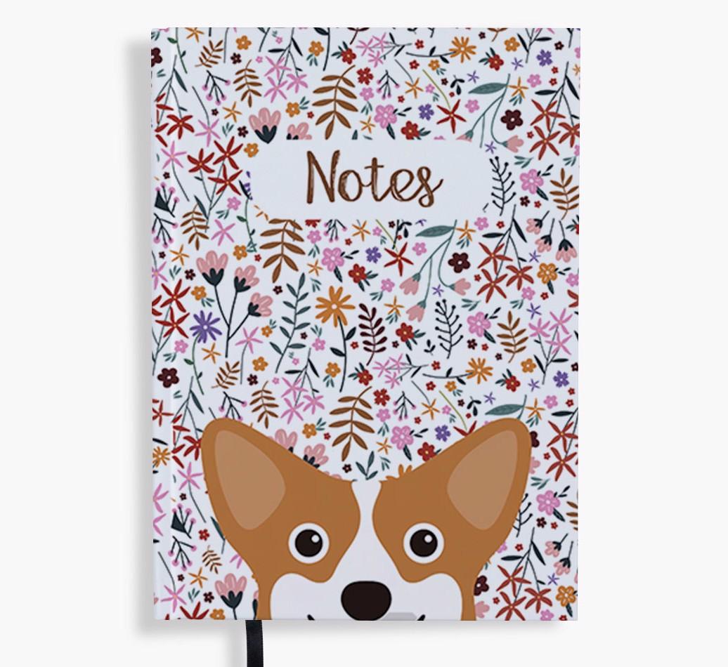 Floral Notes: Personalised {breedFullName} Notebook