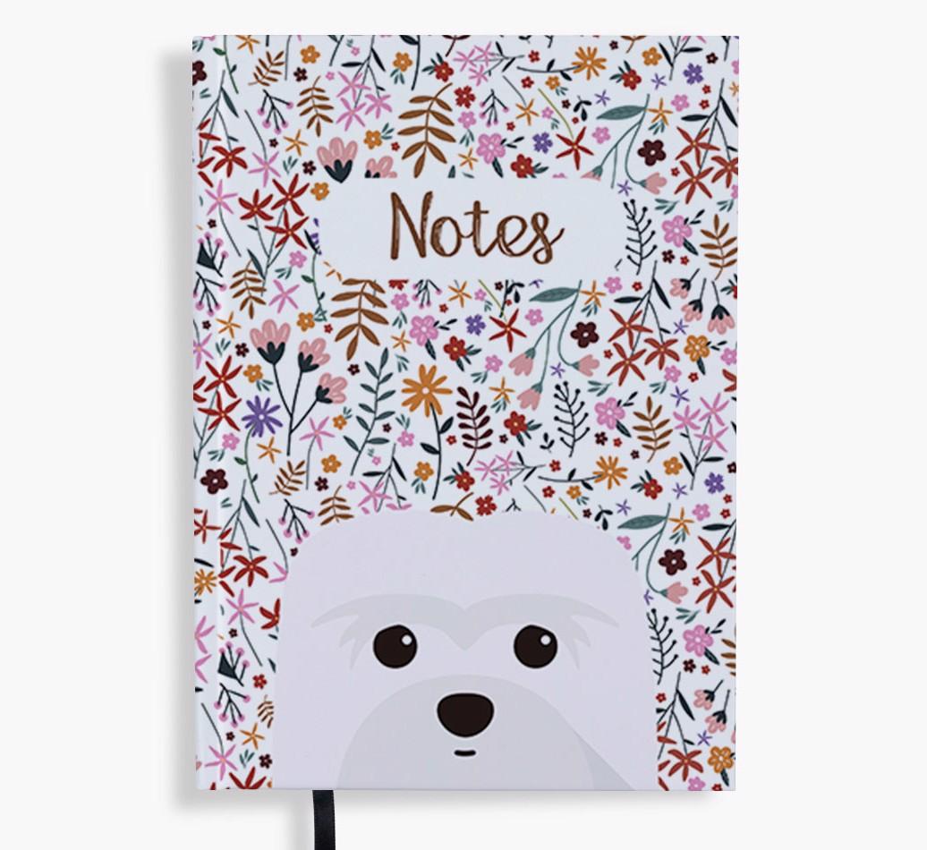 Floral Notes: Personalised {breedFullName} Notebook