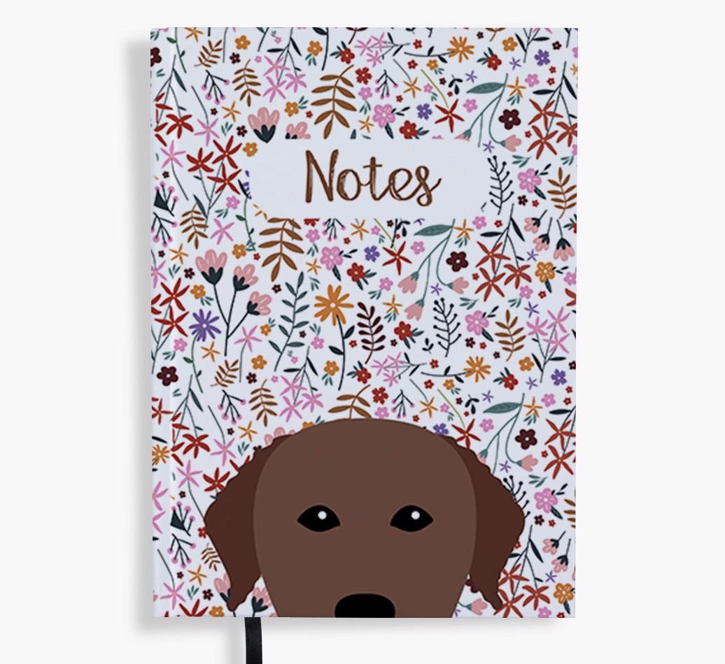 Floral Notes: Personalised {breedFullName} Notebook